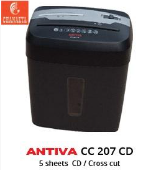 Antiva CC 270 CD Ultra Silent Cross Cut Paper Shredder - 24 Sheet